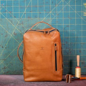 B.PACK 15" in Vacchetta Volonata Cuoio