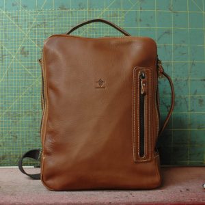 B.PACK Vacchetta Volonata Cuoio Scuro