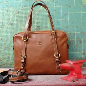 TRIBAG OPUS Ridotta in vacchetta Cuoio scuro