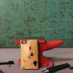 Mini portafoglio schizzato base naturale