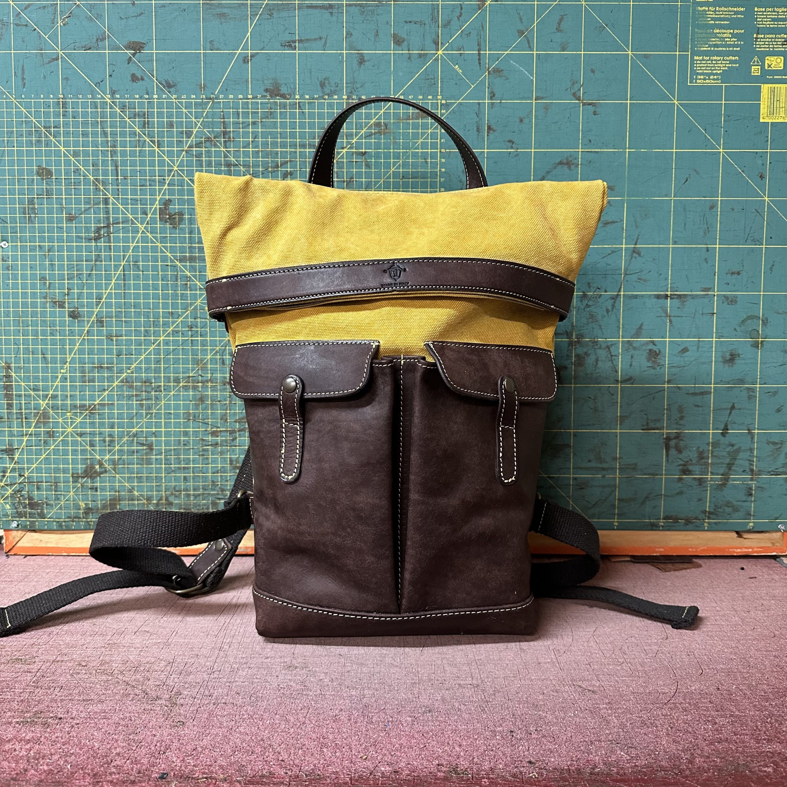 Lockdown 2.0 Tela Olona Ocra e Testa di moro Crust