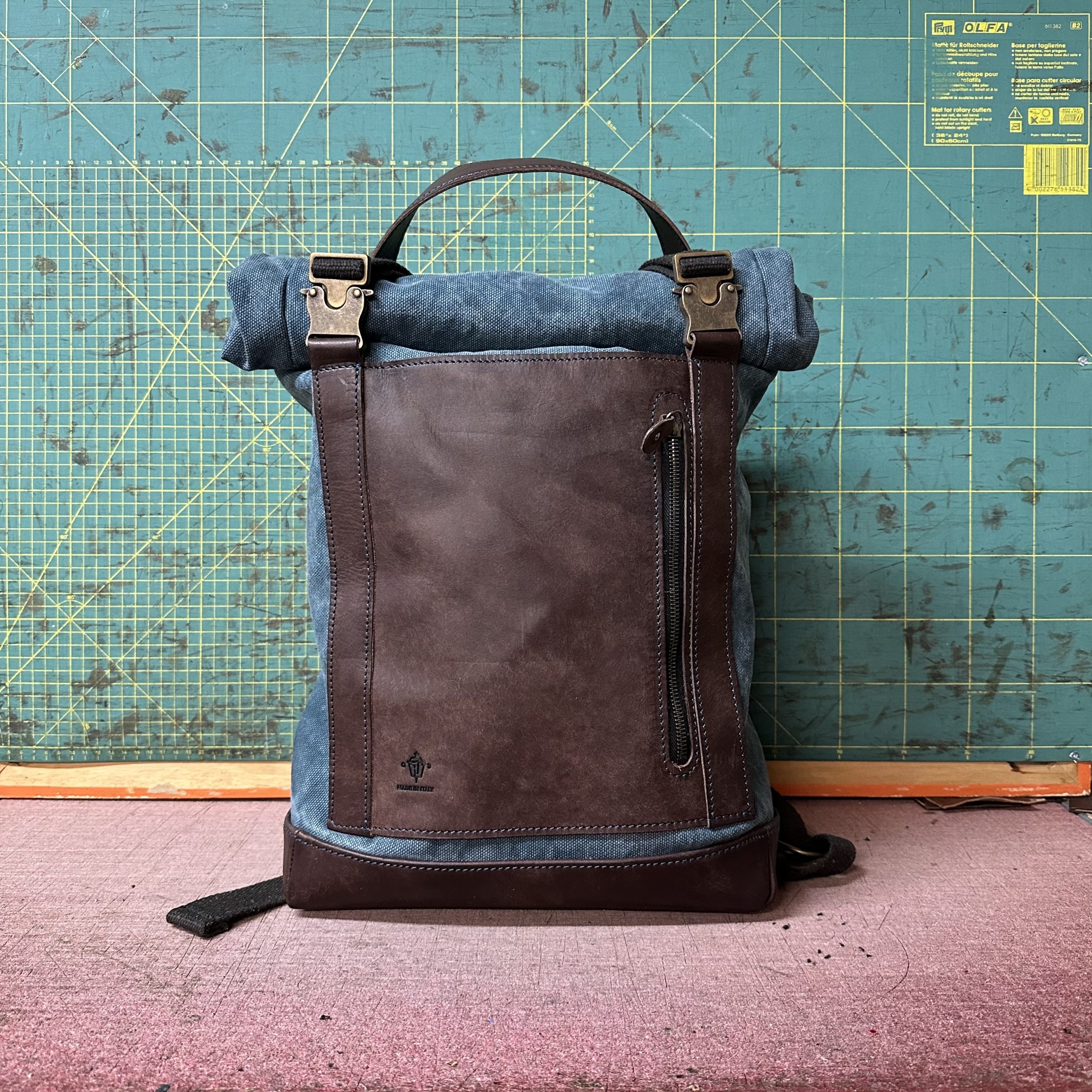 Rollracer tela olona Aviazione e Crust Testa di moro