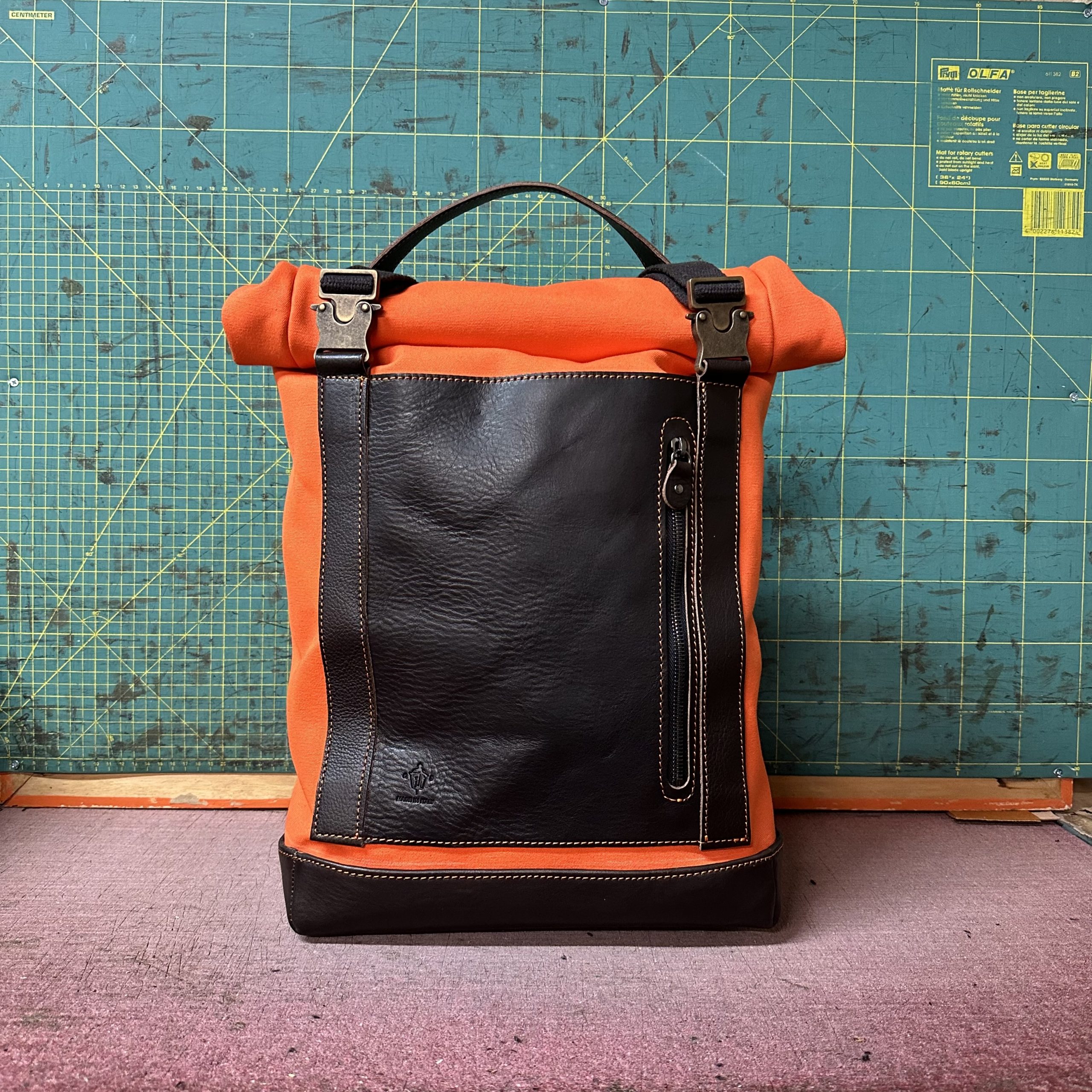 ROLL RACER Tela Olona Arancione e T.moro