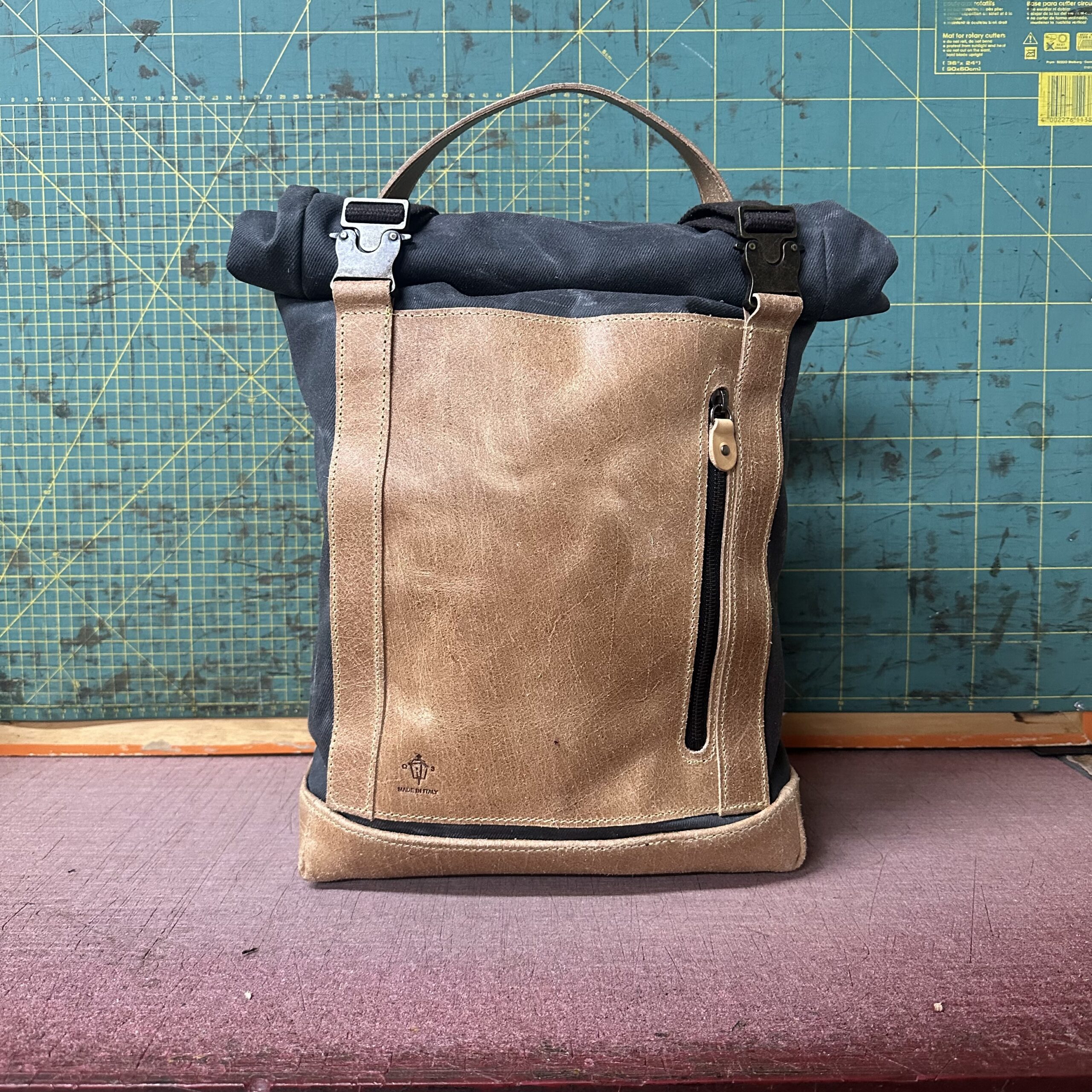 Rollracer cotone Grigio e Crosta naturale effetto invecchiato